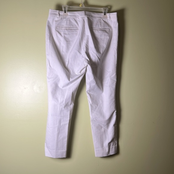 Banana Republic Black and White Striped Pants dressing, working, career. - Picture 6 of 6